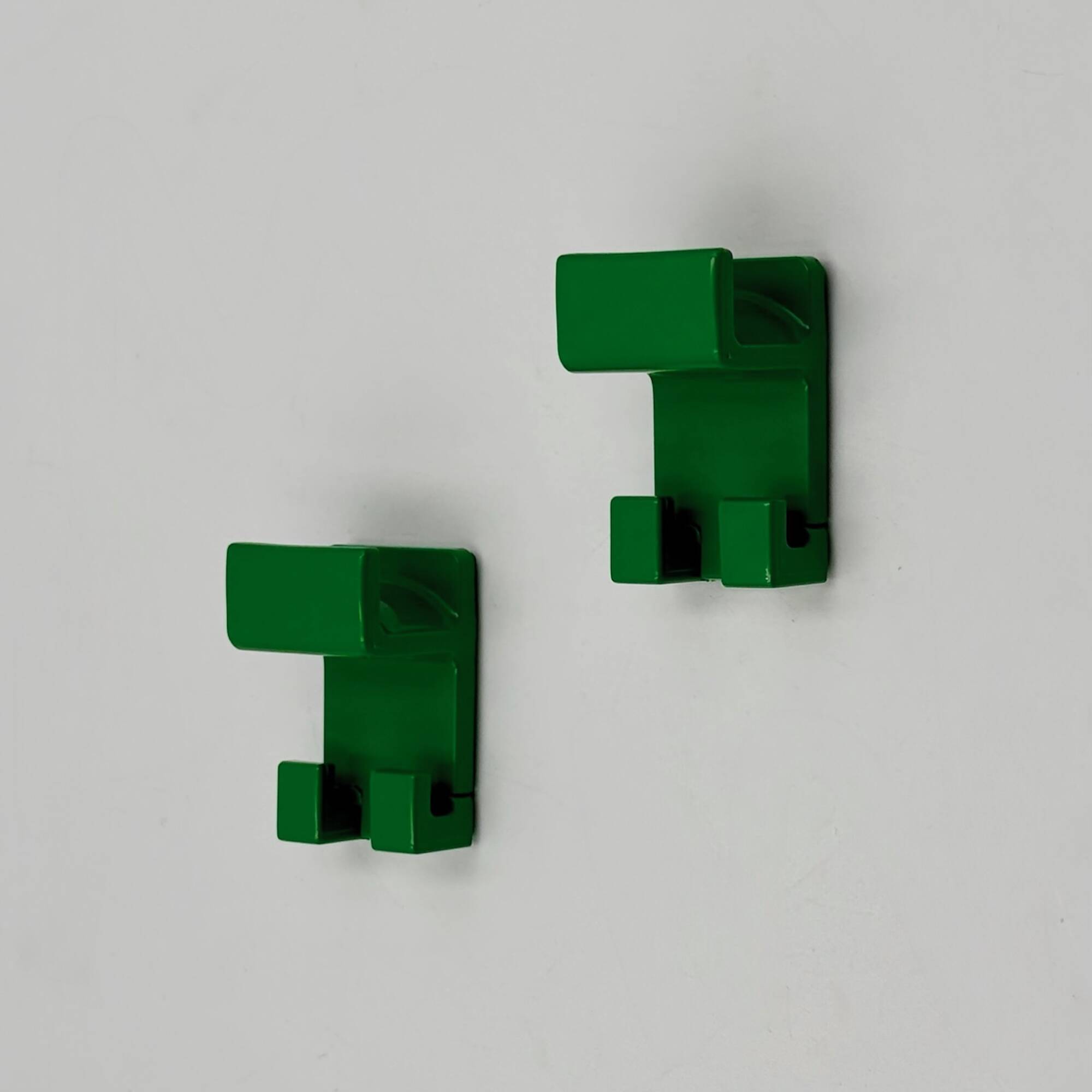 Green Wall Hooks by Olaf Von Bohr for Gedy 1970s