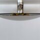 Florian Schulz Large Flush Mount Light Sela in polished Nickel, 1970s