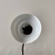 Lampe de bureau vintage Massive blanche et noire  - 1970