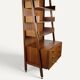 Vintage Italian wooden library - 1960s