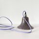 Purple opaline globe portable or pendant lamp