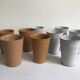 Lot de 9 mazagrans de Robert et Gilbert Auguste