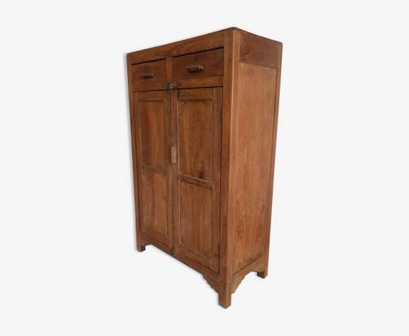Burmese teak cupboard