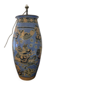 Pied de lampe, vase en céramique vietnamienne de Biên Hòa