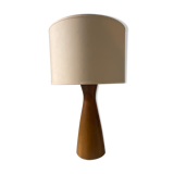Ceramic lamp, Scandinavian spirit, wood pattern