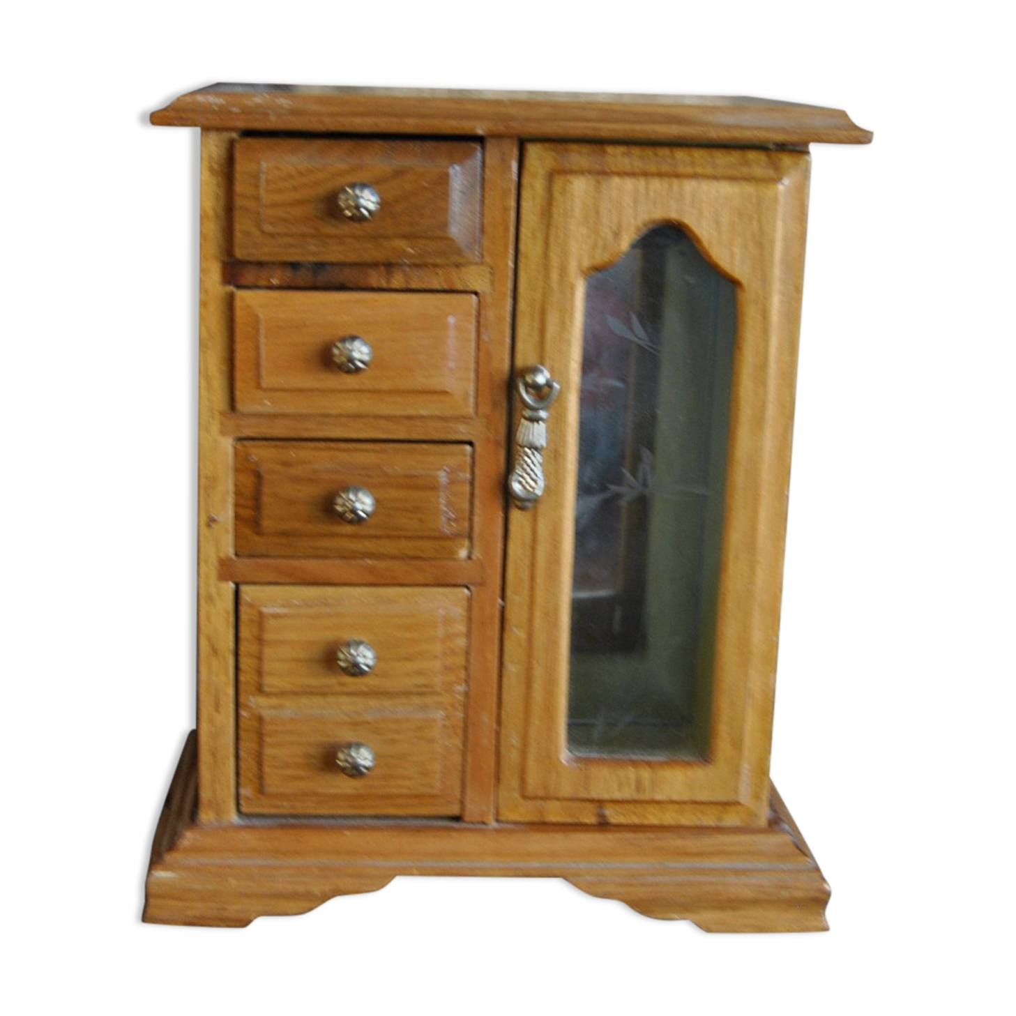 Cabinetmaker's jewelry box 50s/60s