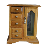 Cabinetmaker's jewelry box 50s/60s