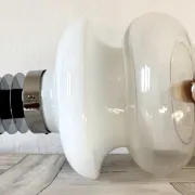 Très grande suspension vintage italienne Space Age