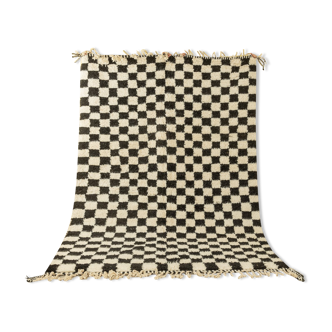 Classic chess, berber rug, 210 x 315