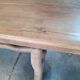 Rustic oak table.
