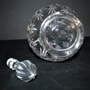 Cut crystal wine carafe Saint-Louis model VIC Massenet 1930 H34cm