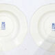 Pair of plates Saint-Amand 1930