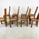 Set of 8 dining chairs by Rob & Dries van den Berghe, 1980s
