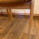 Set of 4 ribbed fabric chairs
