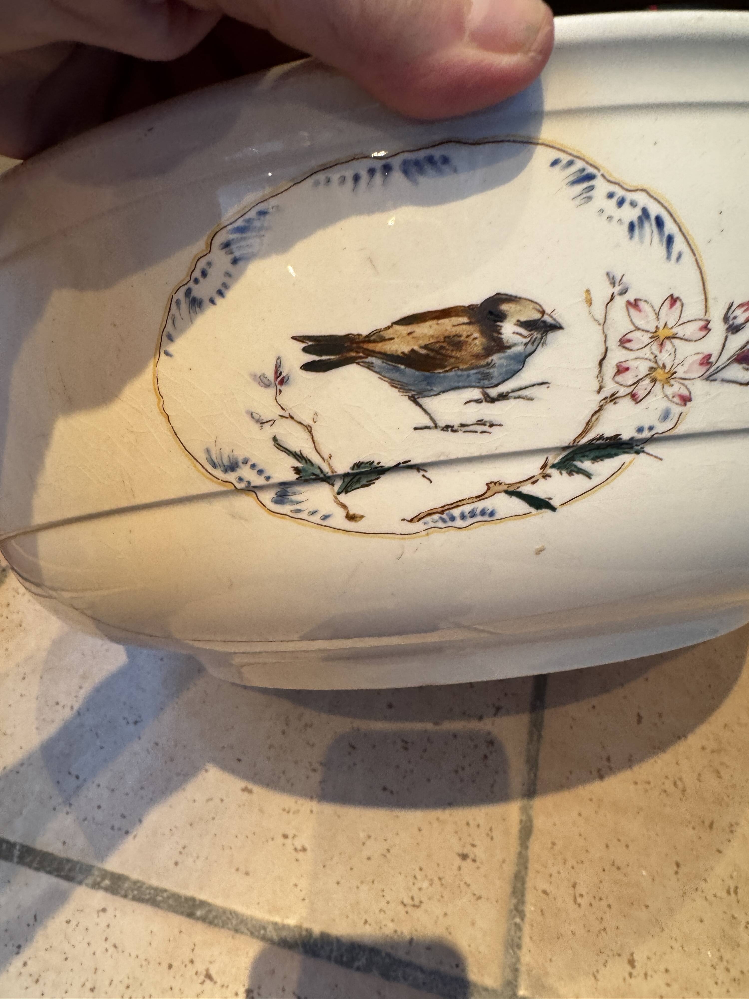 Bassine de toilette  Sarreguemines