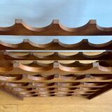 Wooden bottle holder 24 compartments