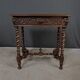 Small walnut desk, Henri II style – late 19th century