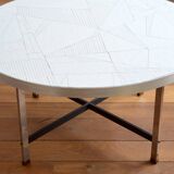 Round coffee table by Berthold Müller – Oerlinghausen / Germany