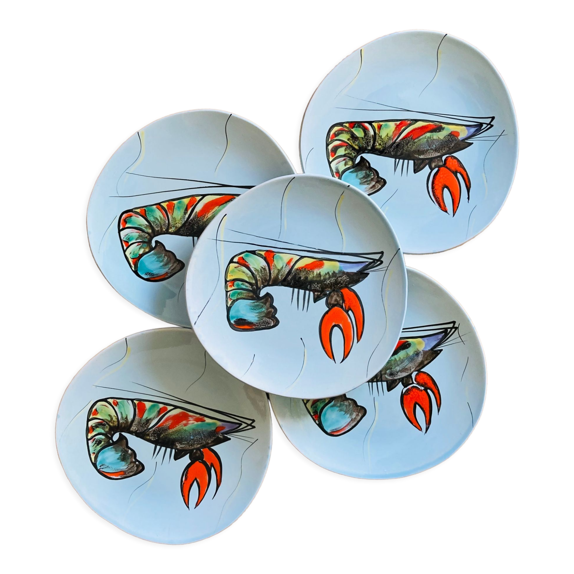 5 plates lobster mbfa pornic