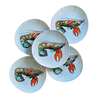 5 plates lobster mbfa pornic