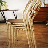 Set of 4 vintage chairs edited by mobilor
