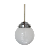 Hanging white opaline ball