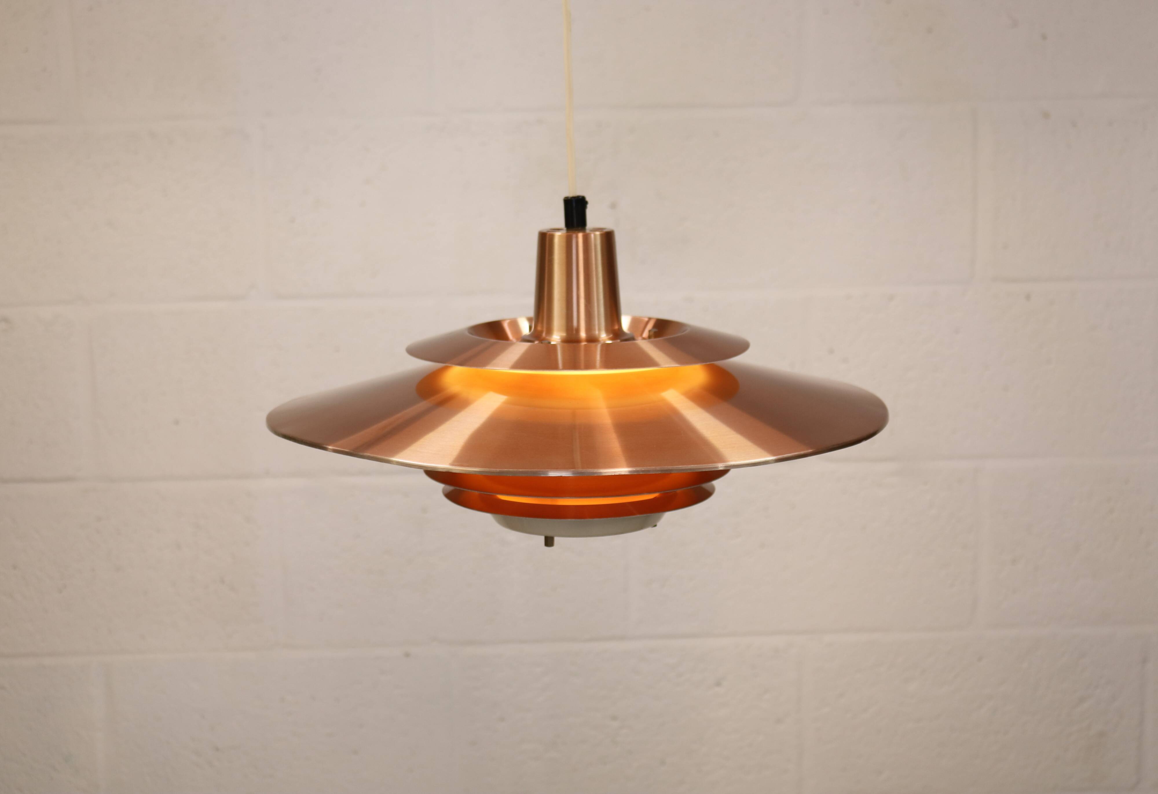 Very rare old Danish design lamp by Teknika model 410 - 60's