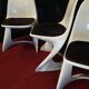 Lot 4 chaises casala vintage par Alexander Begge 1ère édition