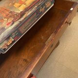 Louis Philippe chest of drawers in elm veneer