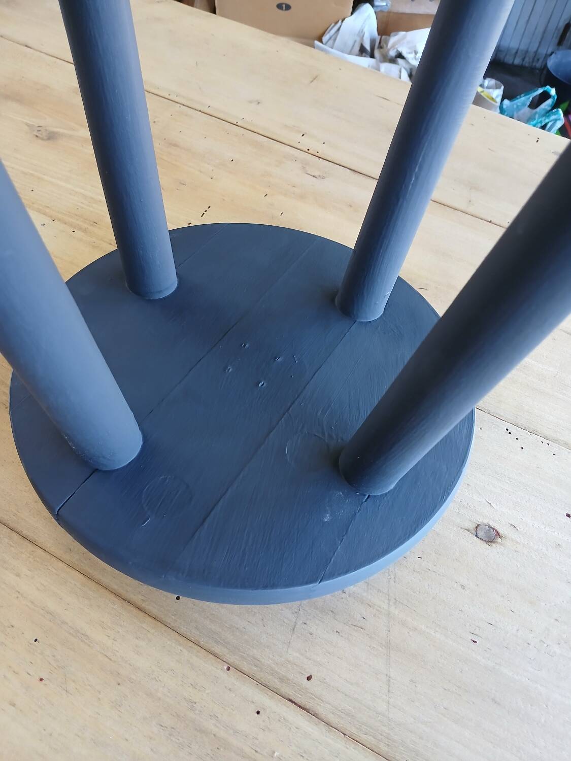 Antique 4-legged stool