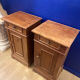 Pair bedside / louis Philippe nightstand