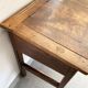 Adult desk double school vintage 50s-60s solid wood