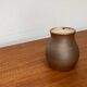 Mid-century ceramic vase signed H.W., 1960s