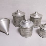 Series of old pot spices