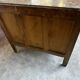 Compact Art Deco commode from the 1930s, carved wood and marble.