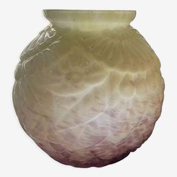Vase boule André Delattre, Nancy, art déco