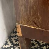 Empire period mahogany secretary, stamped Joseph Kochly, 19th century