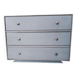 Small vintage blue chest of drawers