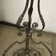 Art Deco wrought iron floor lamp base from the 1930s
