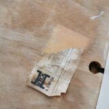 Ensemble de 3 chaises vintage stol kamnik en bois blanc : design scandinave des années 1970