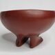Empty pocket, Egyptian offering bowl "on feet" known as Nagada, 12 cm
