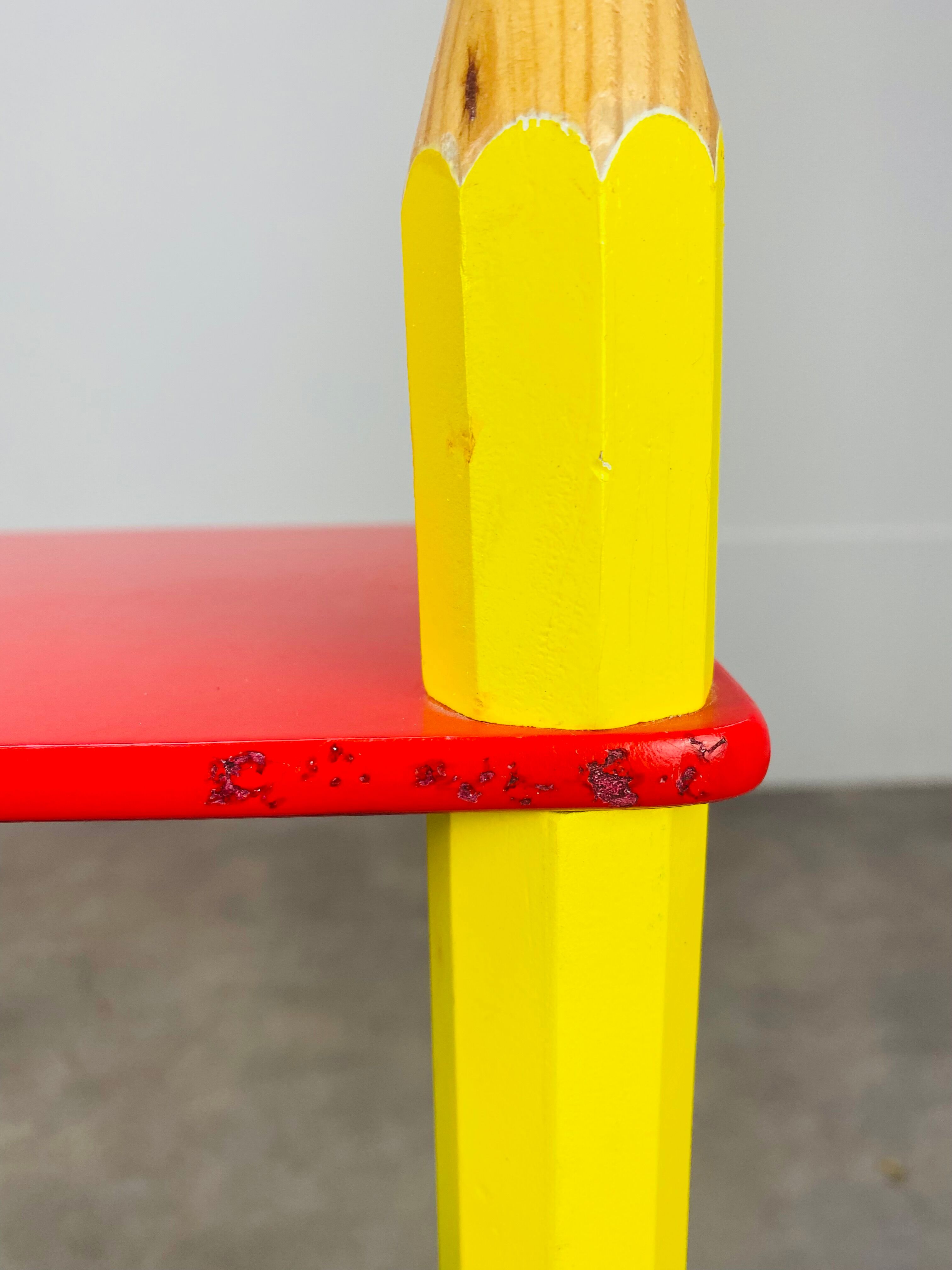 Pierre Sala pencil shelf for children