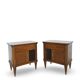 Pair of Italian bedside tables from the mid-20th century.