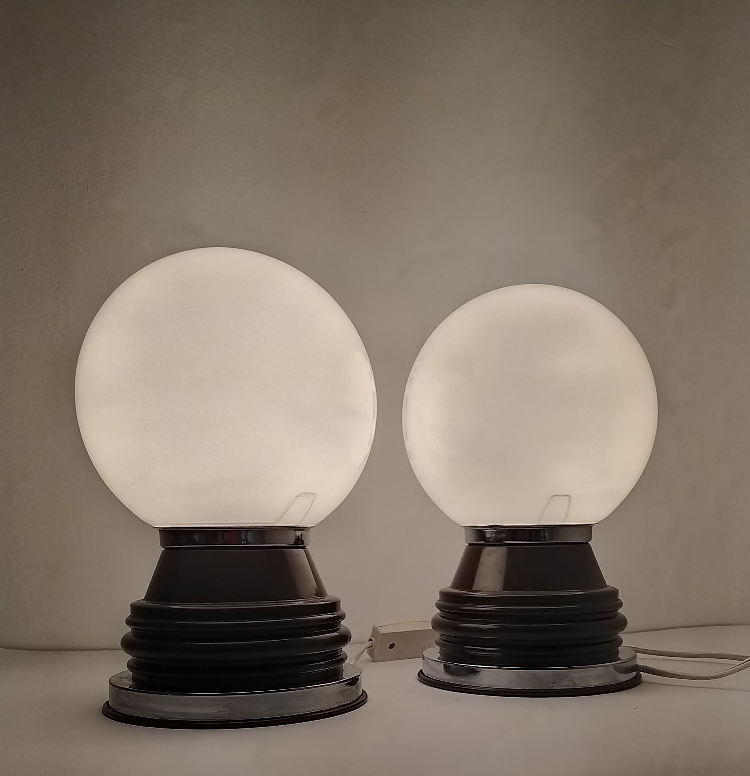 Paire de lampes de chevet
