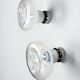 Pair of Toni Zuccheri wall lights, Murano handblown glass, Italy, 1970s