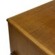 Bureau tubulaire de style Bauhaus du milieu du siècle, design des années 40 en chêne