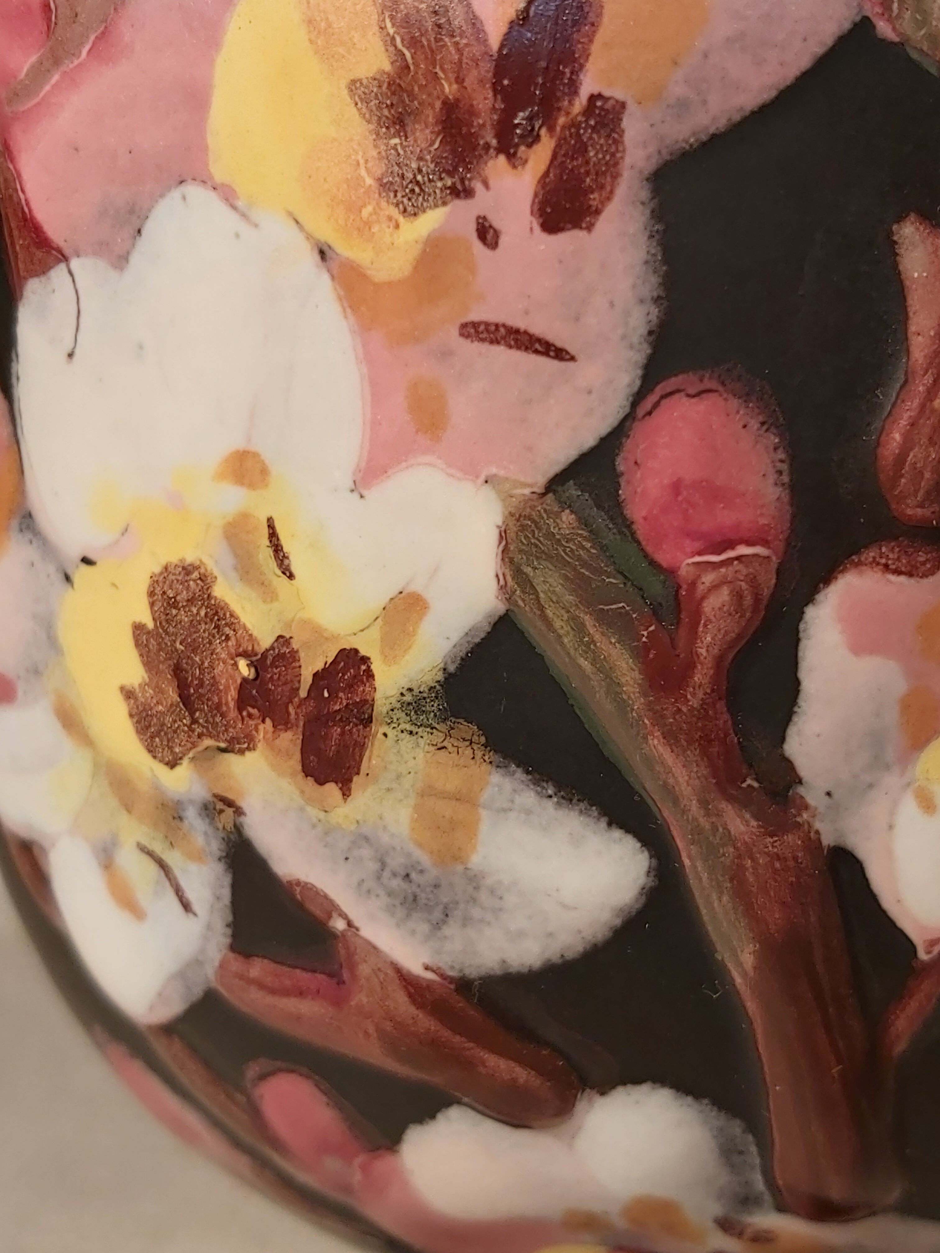 Ceramic vase by Giraud Vallauris 60s