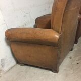 Pair of club chairs