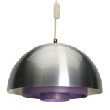 Purple hanging lamp by Jo Hammerborg for Fog & Morup