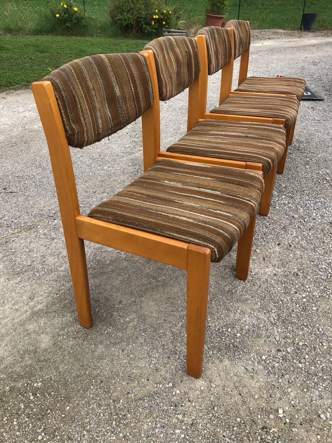 Set of 4 Baumann chairs